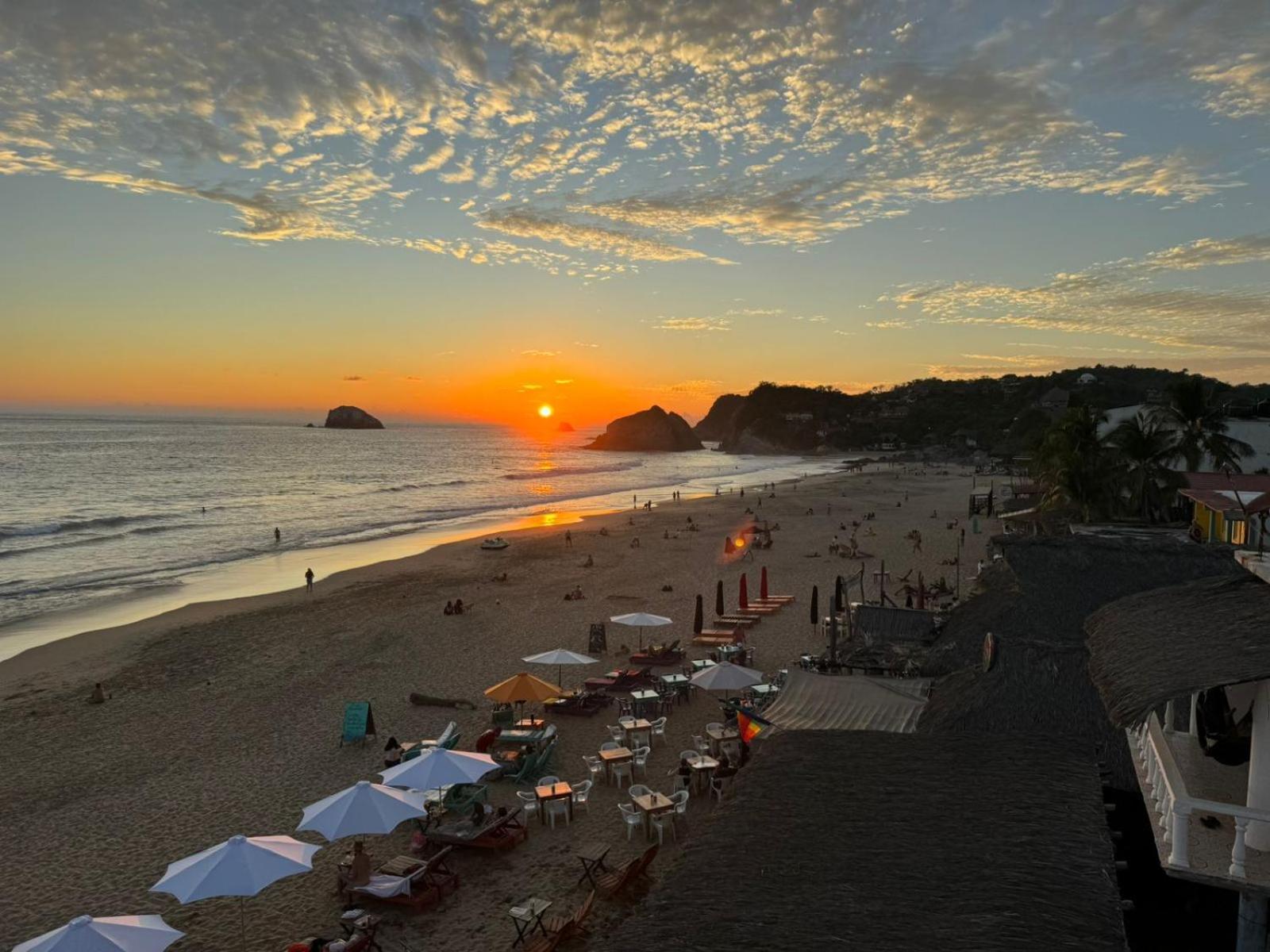 Che Zipolite Hostel & Beach Club Eksteriør bilde