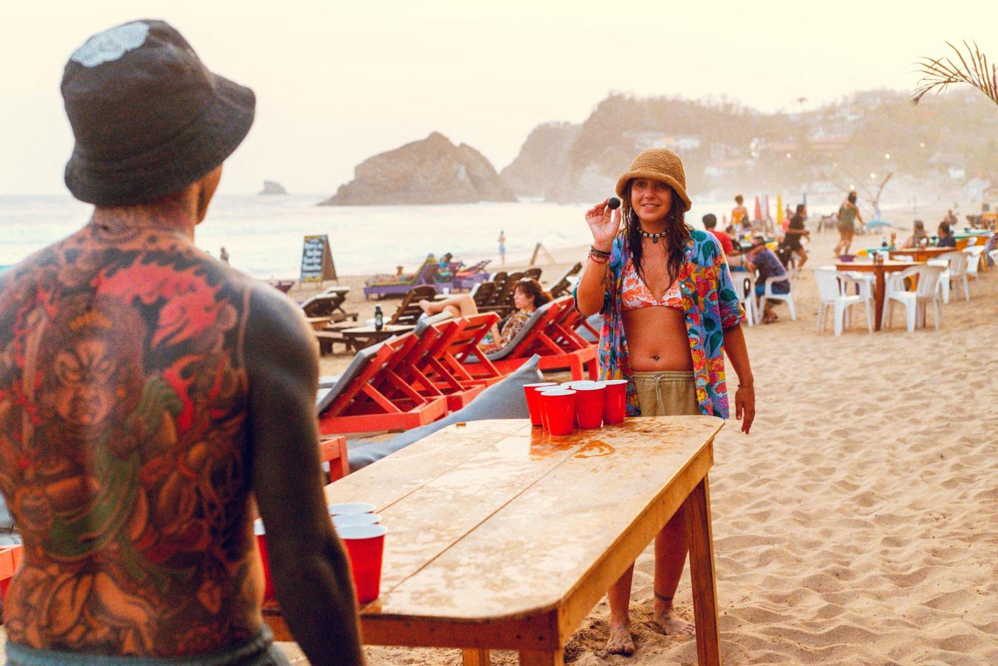 Che Zipolite Hostel & Beach Club Eksteriør bilde
